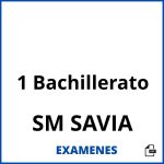 Examenes 1 Bachillerato SM SAVIA PDF