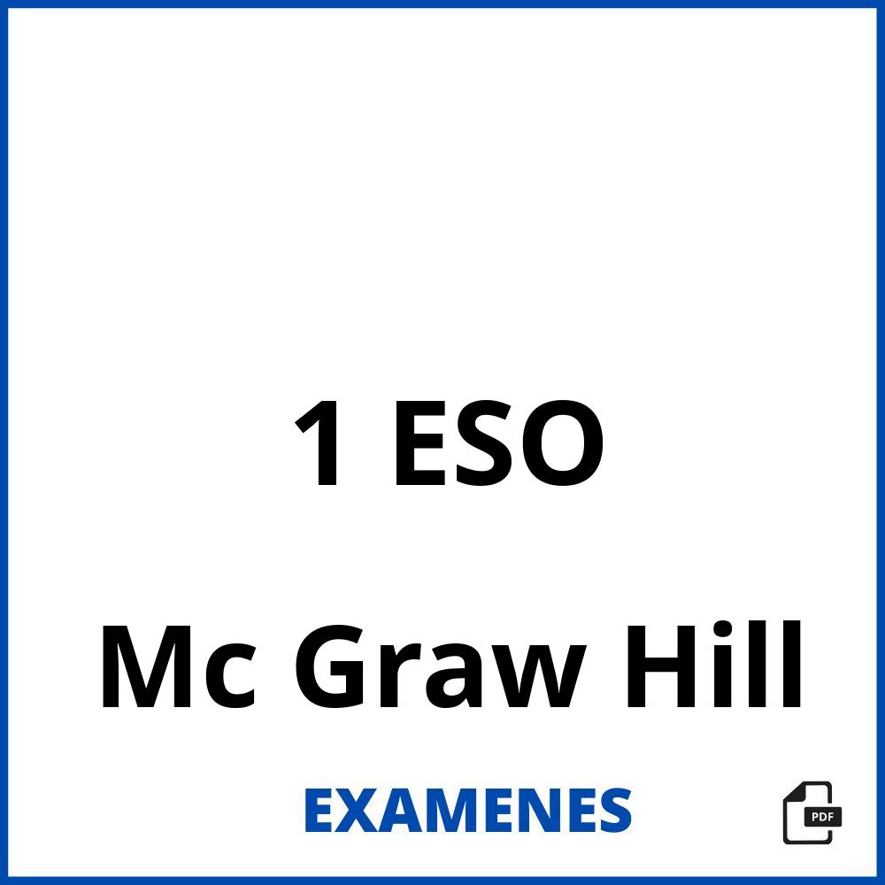 1 ESO Mc Graw Hill