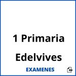 Examenes 1 Primaria Edelvives PDF