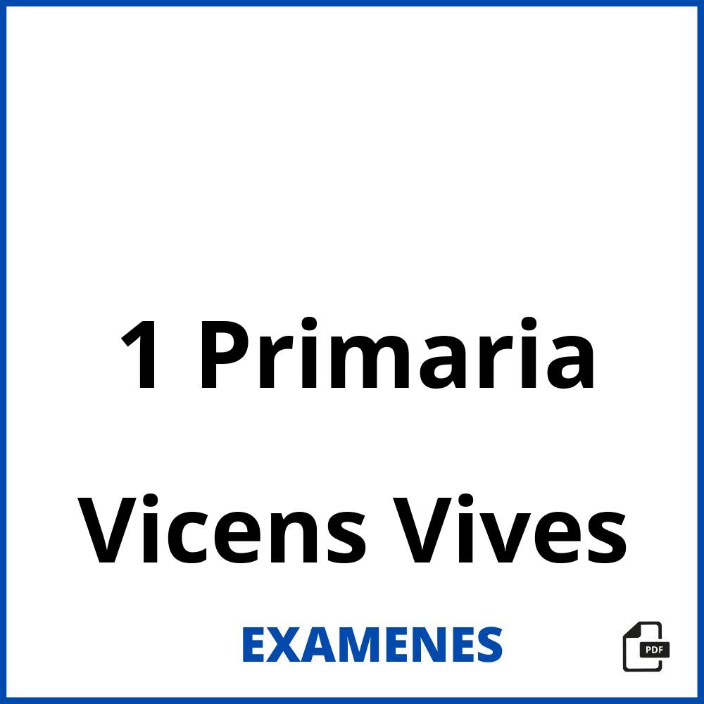 1 Primaria Vicens Vives