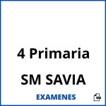 Examenes 4 Primaria SM SAVIA PDF
