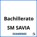 Examenes Bachillerato SM SAVIA PDF