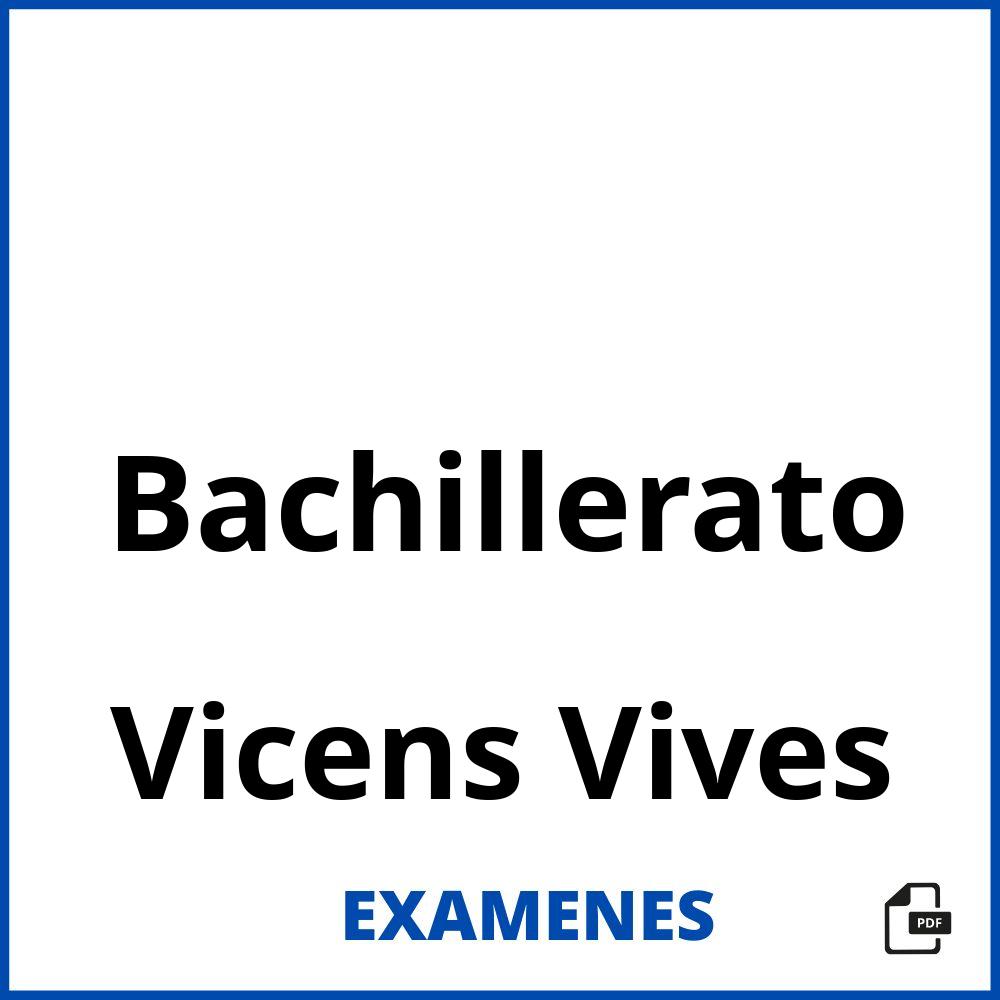 Bachillerato Vicens Vives