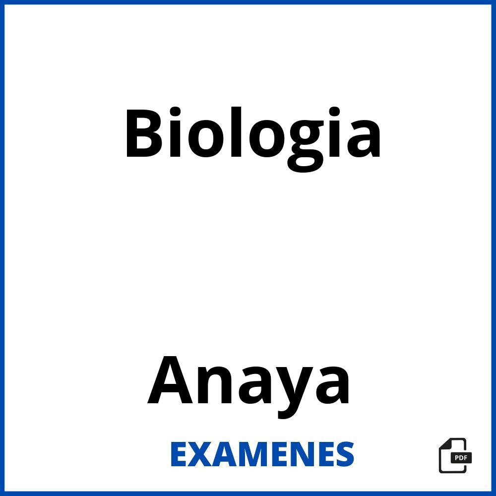 Biologia Anaya