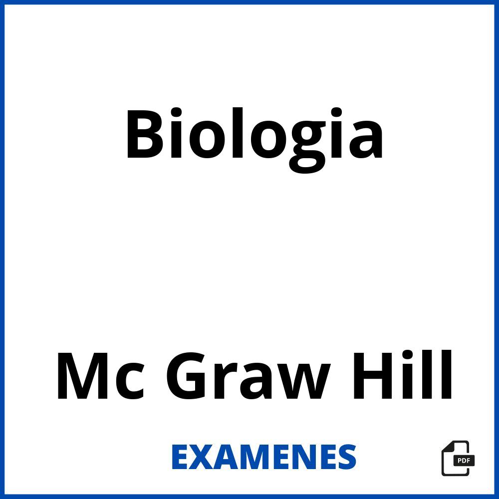 Biologia Mc Graw Hill