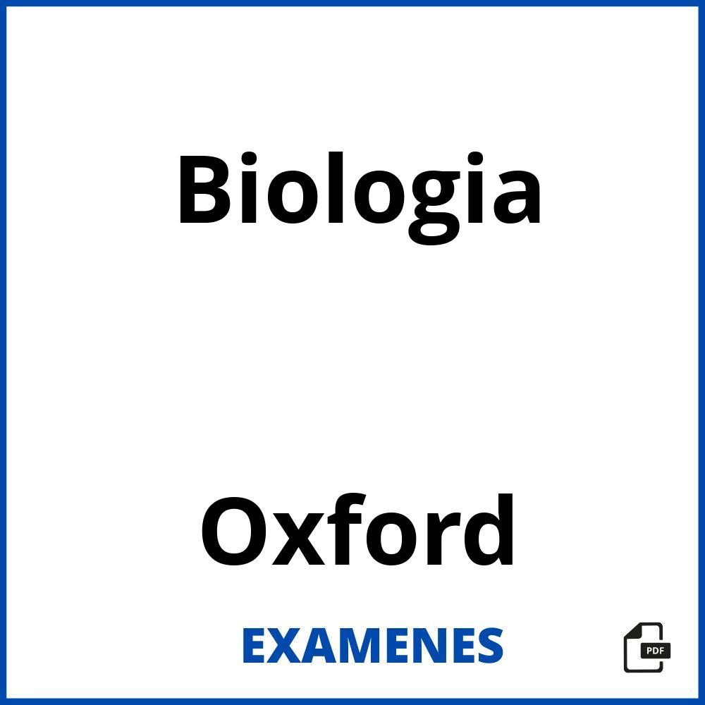 Biologia Oxford