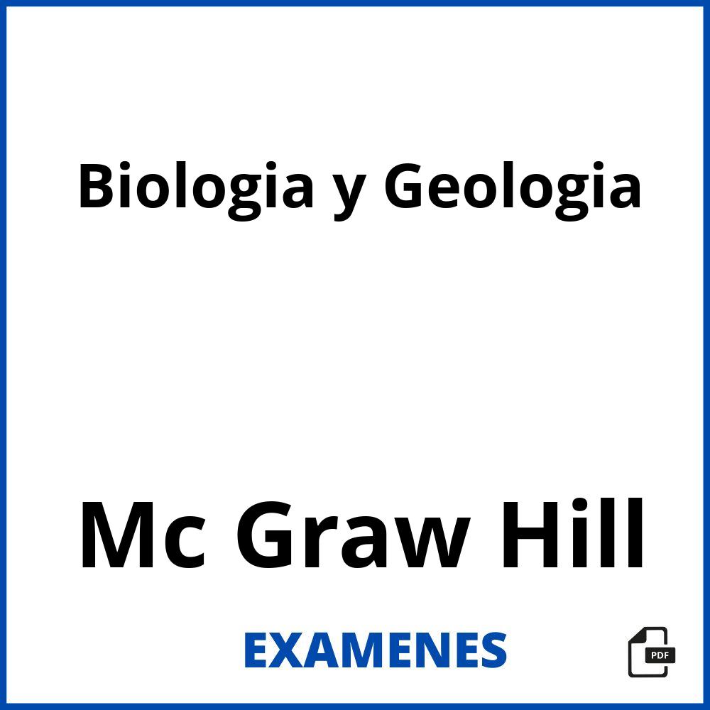 Biologia y Geologia Mc Graw Hill