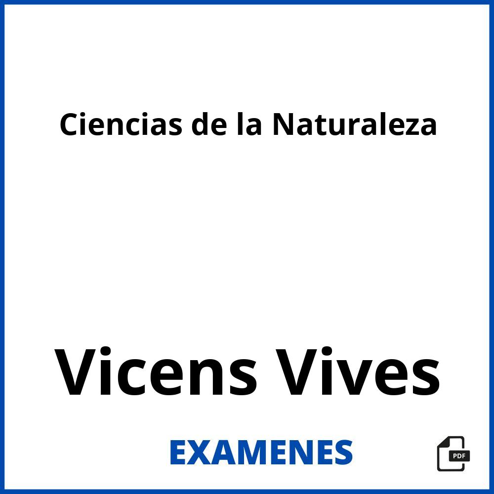 Ciencias de la Naturaleza Vicens Vives