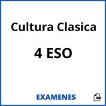 Examenes Cultura Clasica 4 ESO PDF