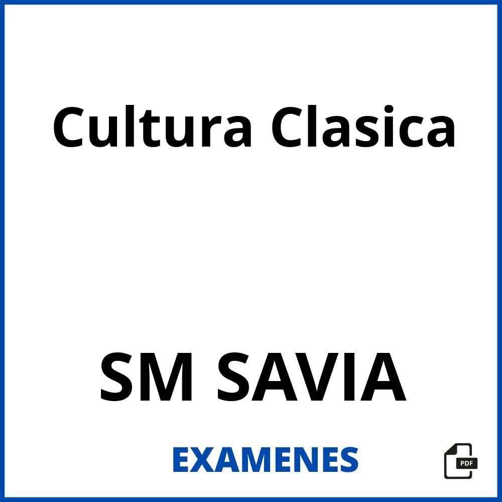 Cultura Clasica SM SAVIA