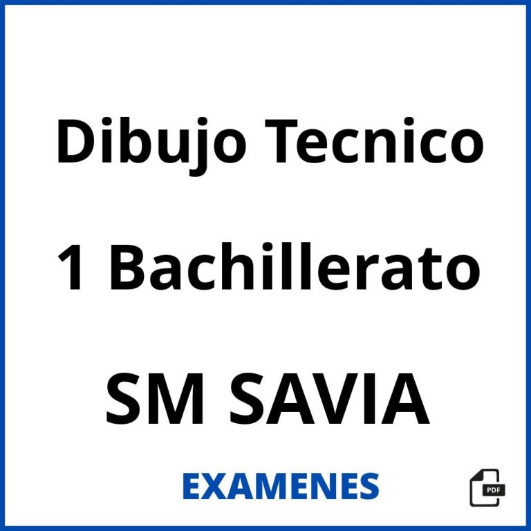 Examenes Dibujo Tecnico 2 Bachillerato PDF 2024