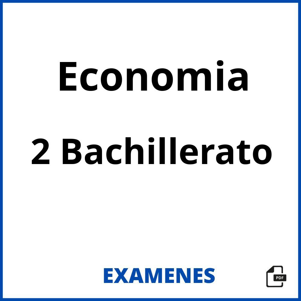 Economia 2 Bachillerato