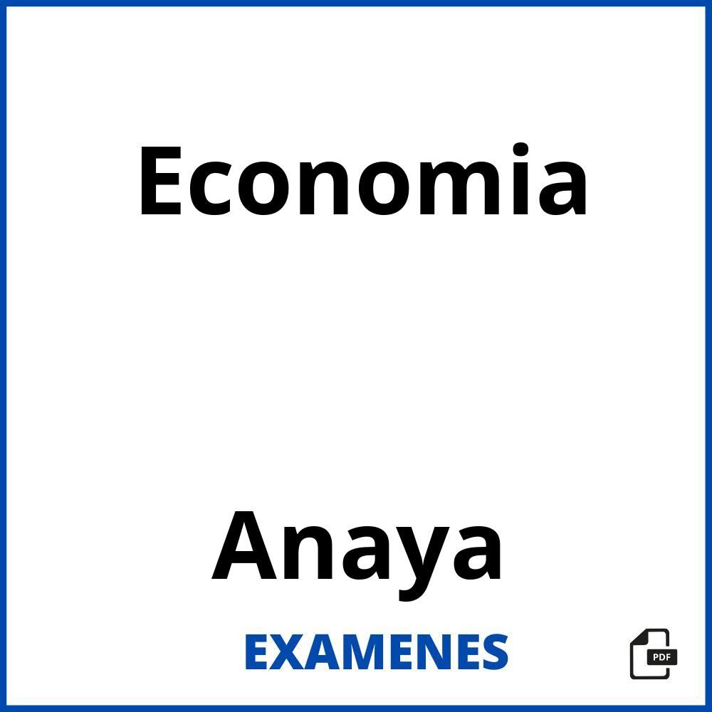 Economia Anaya