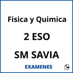 Examenes Fisica y Quimica 2 ESO SM SAVIA PDF