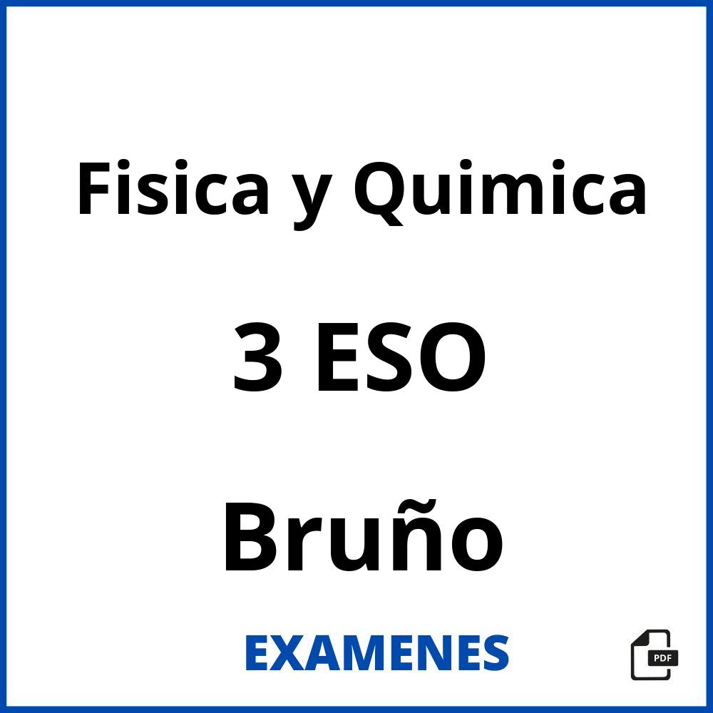 Examenes Fisica Y Quimica 3 Eso Bruño Pdf 2024 2886