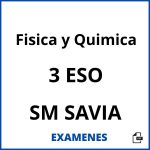 Examenes Fisica y Quimica 3 ESO SM SAVIA PDF
