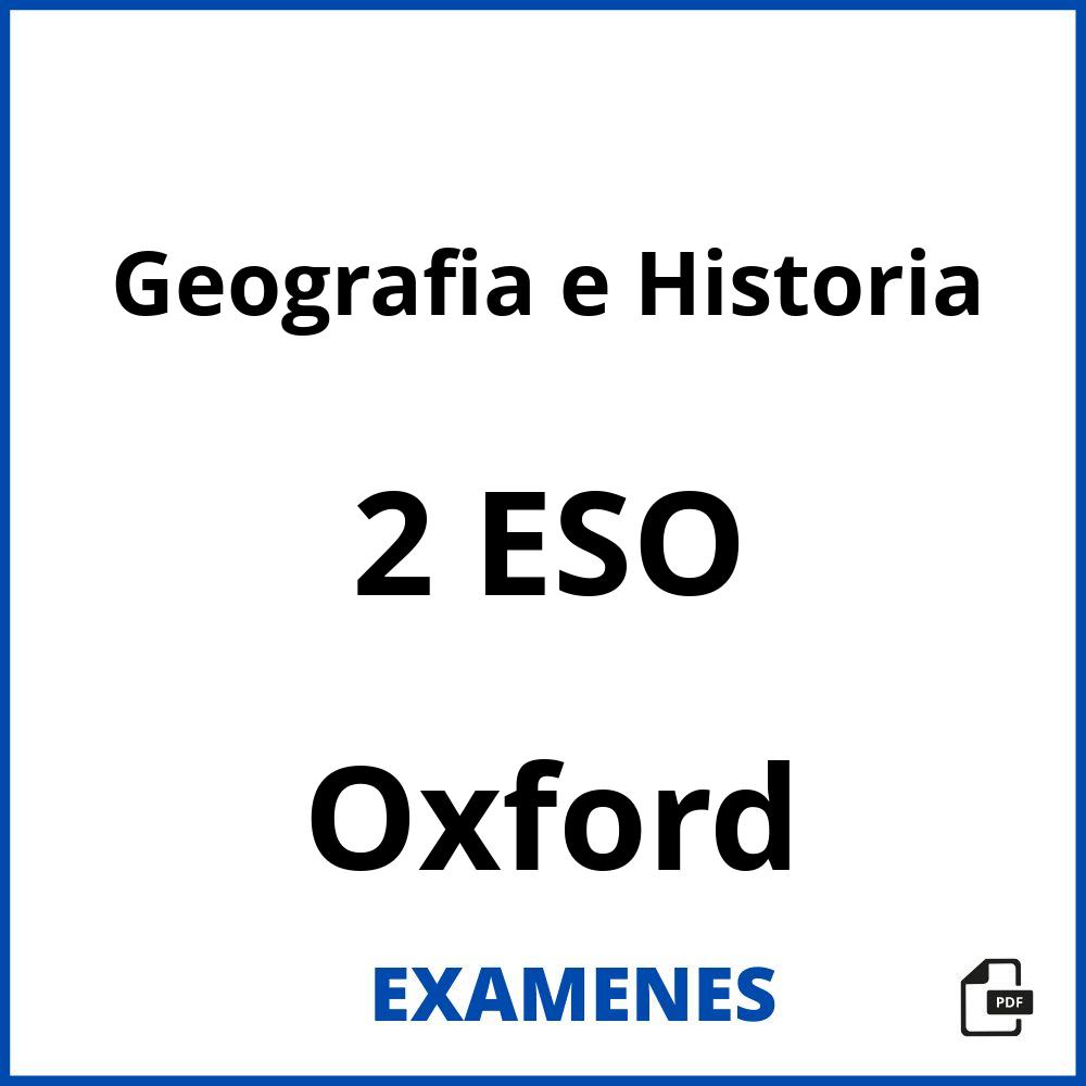Geografia e Historia 2 ESO Oxford