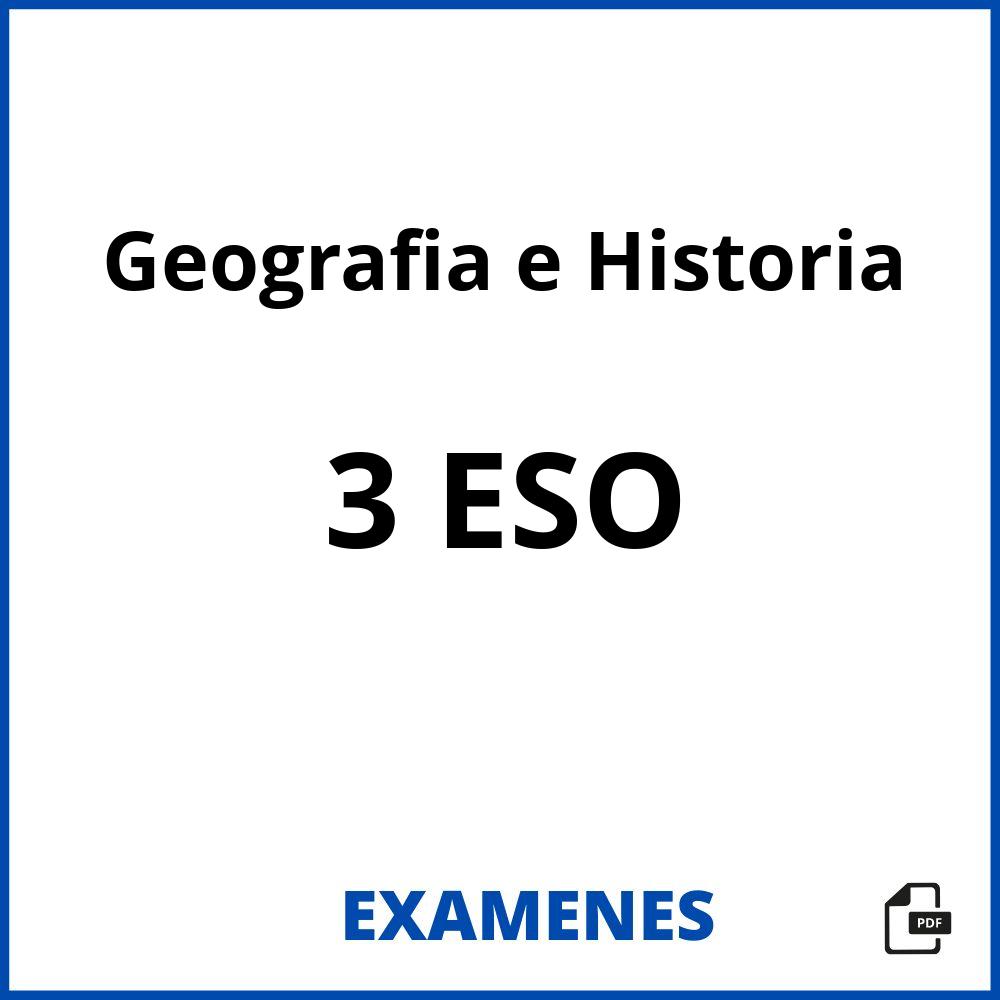 Geografia e Historia 3 ESO