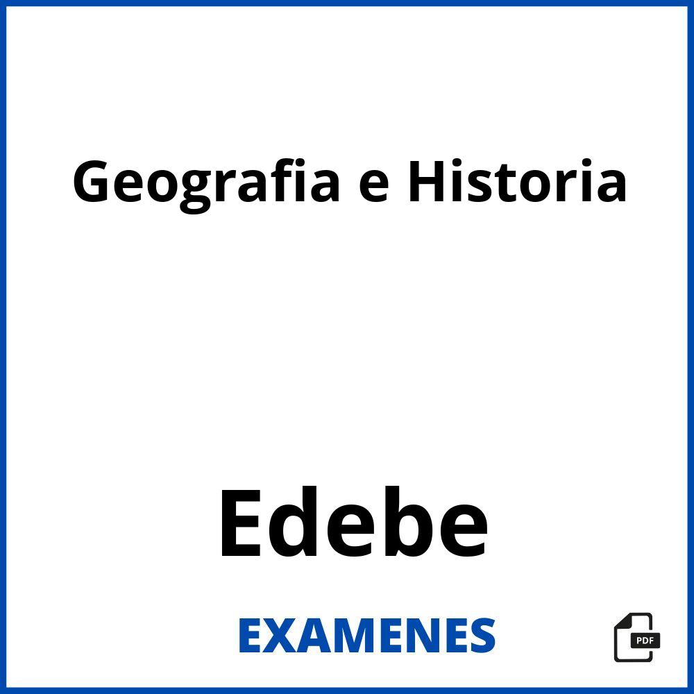 Geografia e Historia Edebe