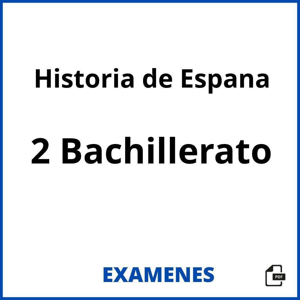 Historia de Espana 2 Bachillerato