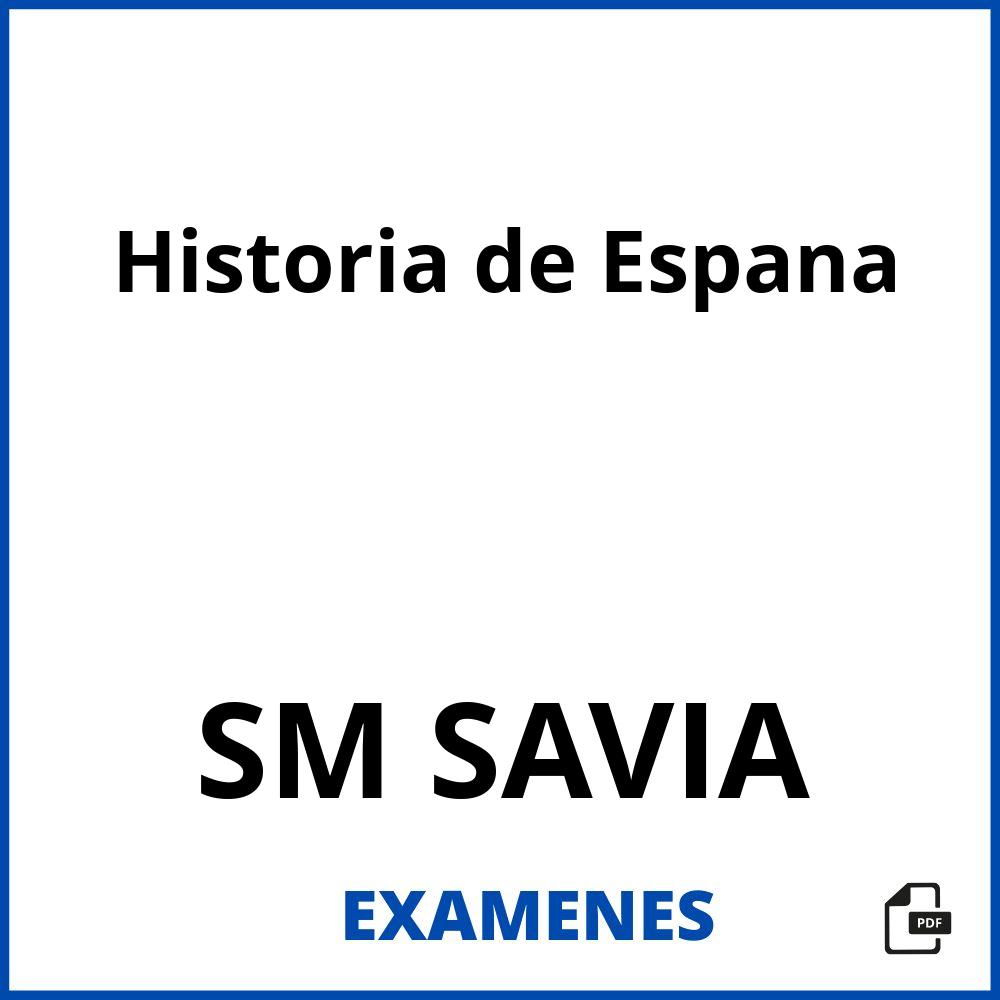 Historia de Espana SM SAVIA