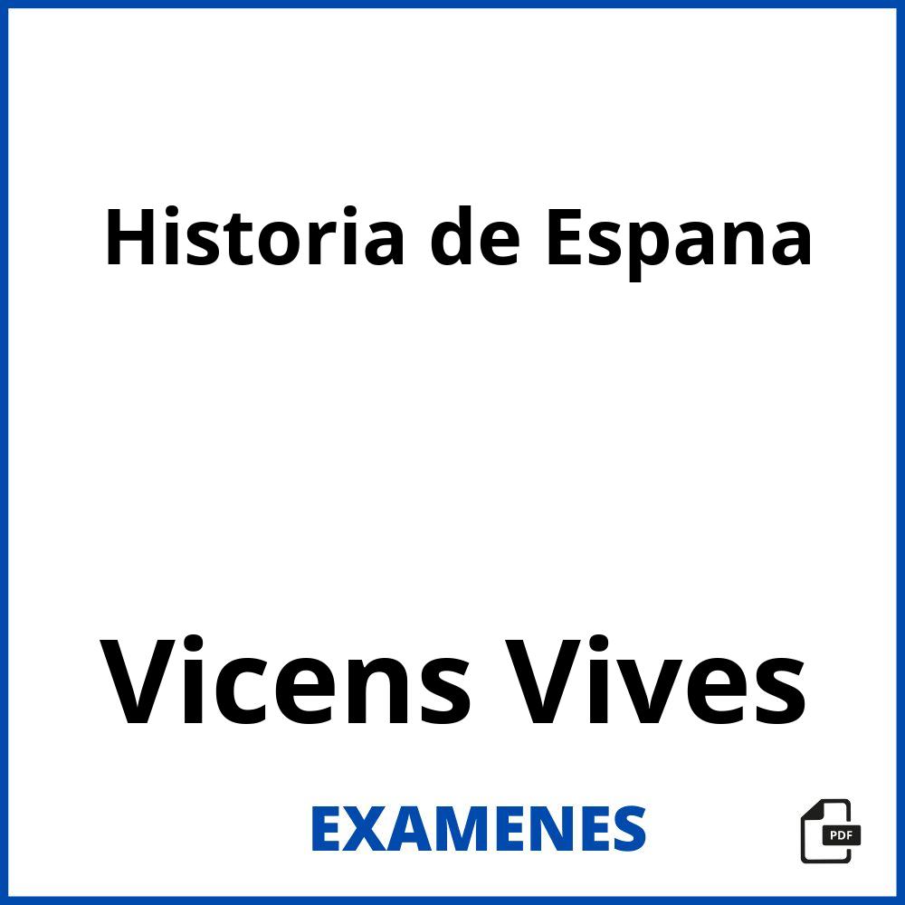 Historia de Espana Vicens Vives