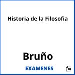 Examenes Historia de la Filosofia Bruño PDF