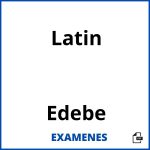 Examenes Latin Edebe PDF