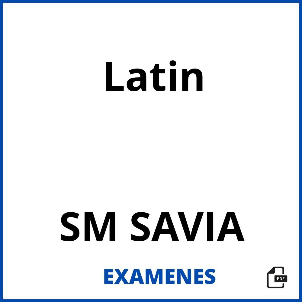 Latin SM SAVIA