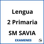 Examenes Lengua 2 Primaria SM SAVIA PDF