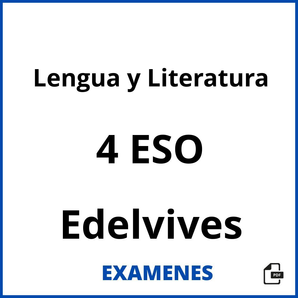 Examenes Lengua Y Literatura 4 Eso Edelvives Pdf 2023 Hot Sex Picture