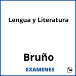 Examenes Lengua y Literatura Bruño PDF