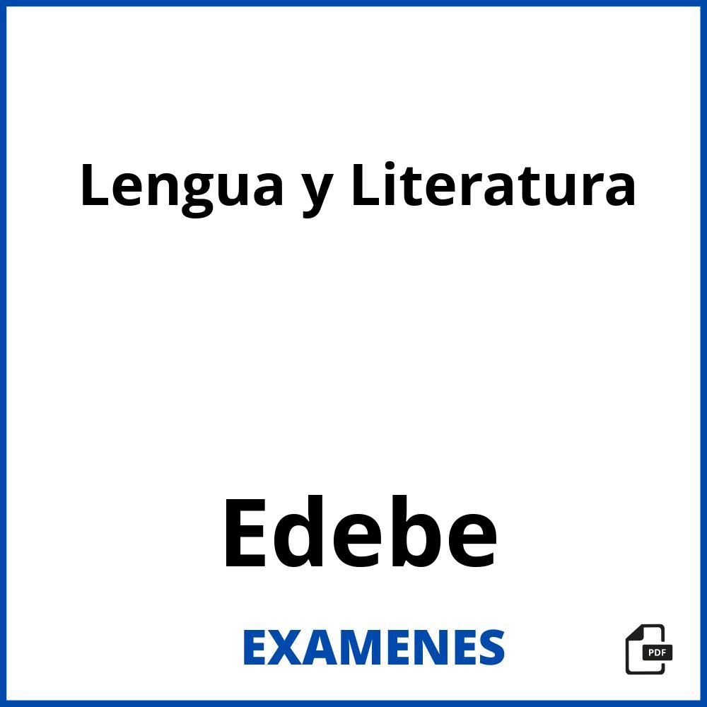 Lengua y Literatura Edebe