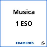 Examenes Musica 1 ESO PDF
