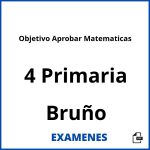 Examenes Objetivo Aprobar Matematicas 4 Primaria Bruño PDF