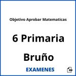 Examenes Objetivo Aprobar Matematicas 6 Primaria Bruño PDF