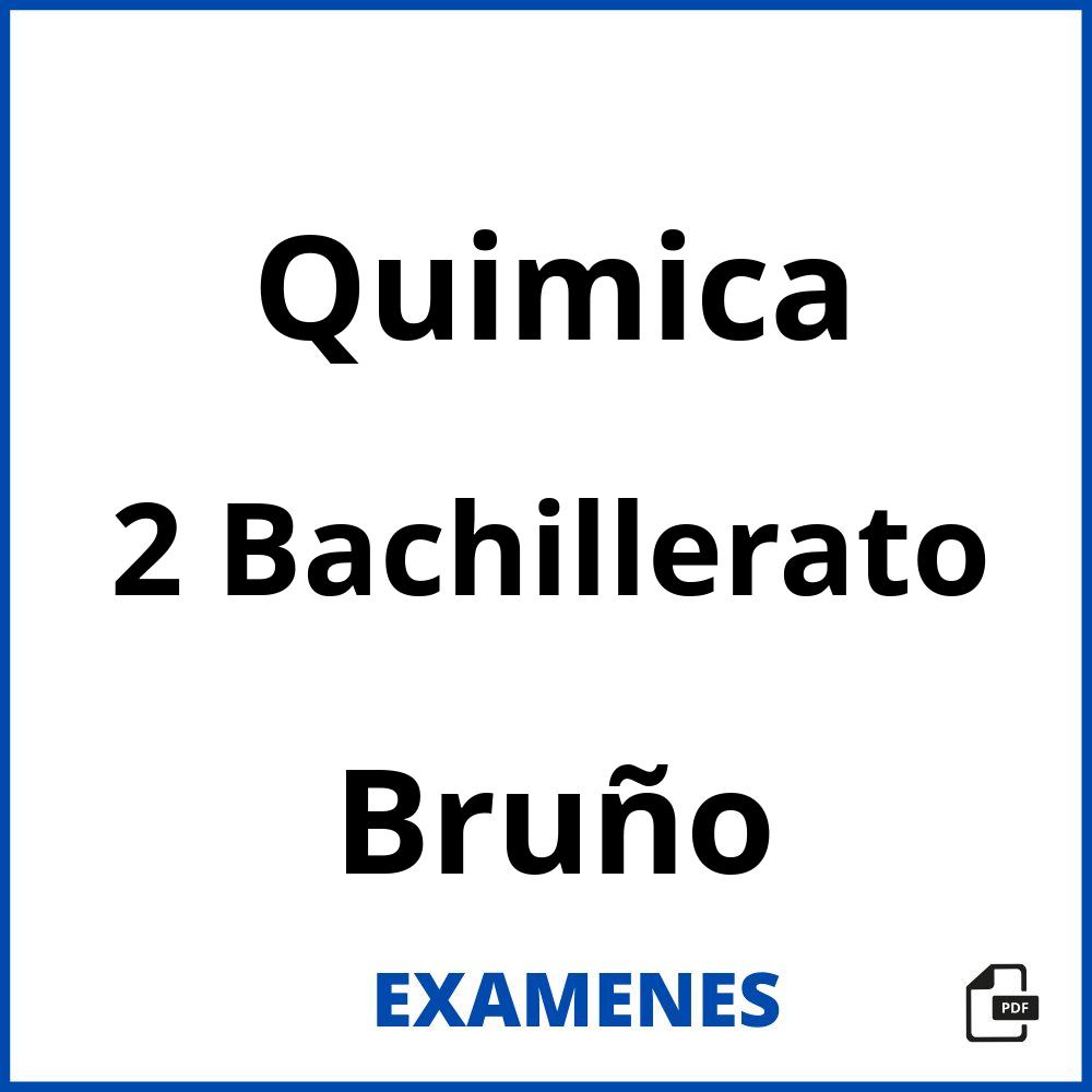 Quimica 2 Bachillerato Bruño