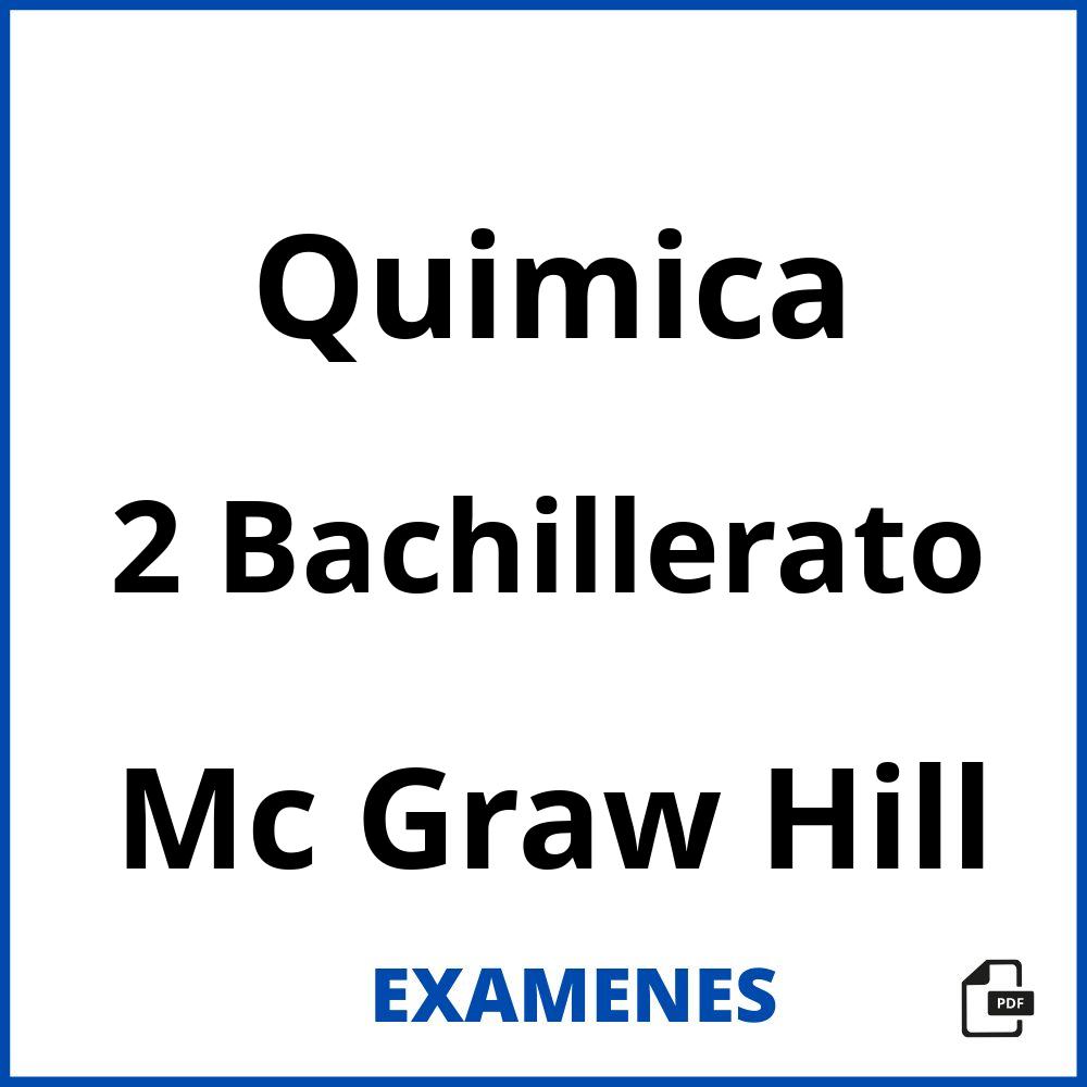 Quimica 2 Bachillerato Mc Graw Hill