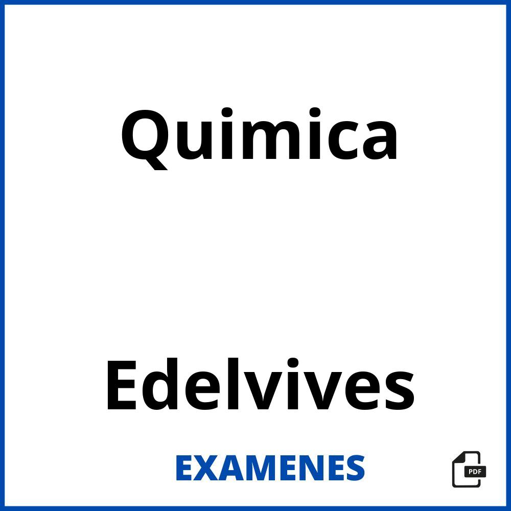 Quimica Edelvives