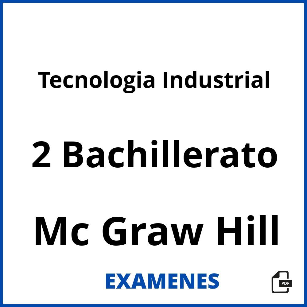 Tecnologia Industrial 2 Bachillerato Mc Graw Hill