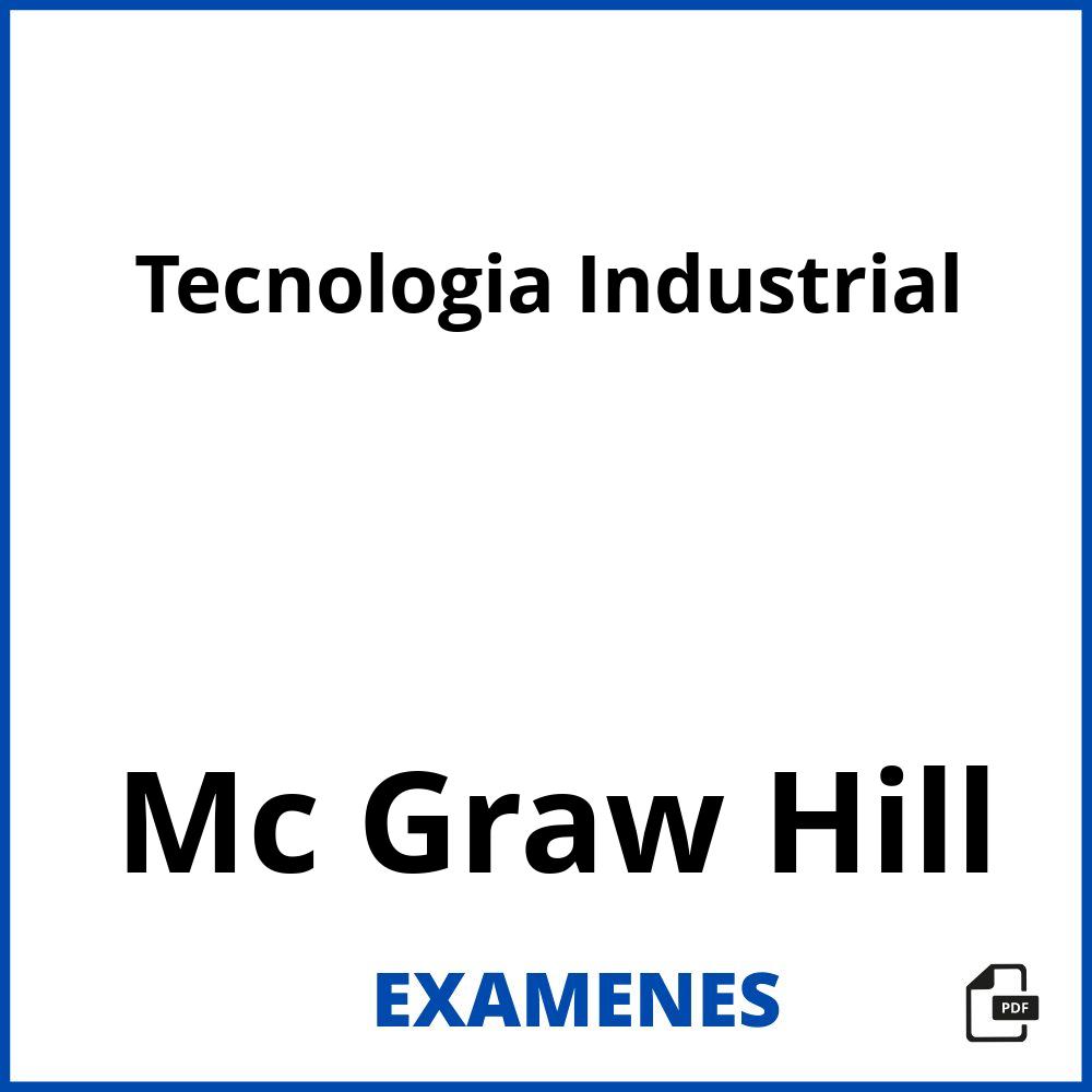 Tecnologia Industrial Mc Graw Hill